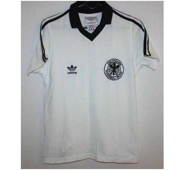 1980 Germany Retro Home Kit Soccer Jersey